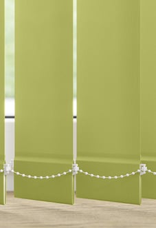 Roma, Lime - Vertical Blind Slats